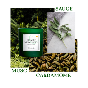 RELAXATION CANDLE - JUNGLE MEDITATIVE