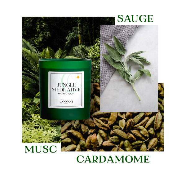 RELAXATION CANDLE - JUNGLE MEDITATIVE