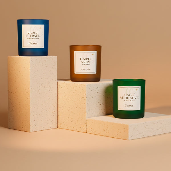 TRIO BOUGIES DE RELAXATION